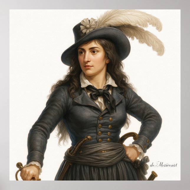 Theroigne de Mericourt - Impressão da Revolução Fr (Frente)