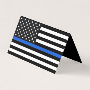 Thin Blue Line American Flag Memorial