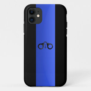 Thin Blue Line & Pulseiras Caso-Mate Capinha para