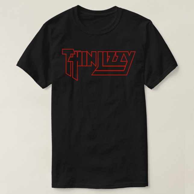 Thin Lizzy u2013 Life Red Logo Pullover (Frente do Design)