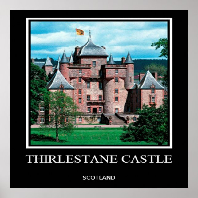 Third-lestane Castle, Escócia, Poster (Frente)