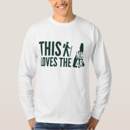 "This Hiker ama the NH48" Long Sleeve T-Shirt