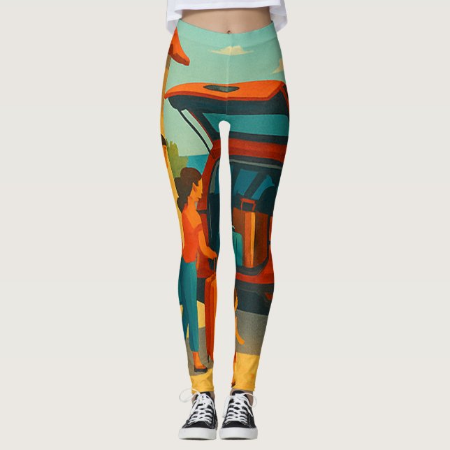 This leggings show your style and happiness  (Frente)