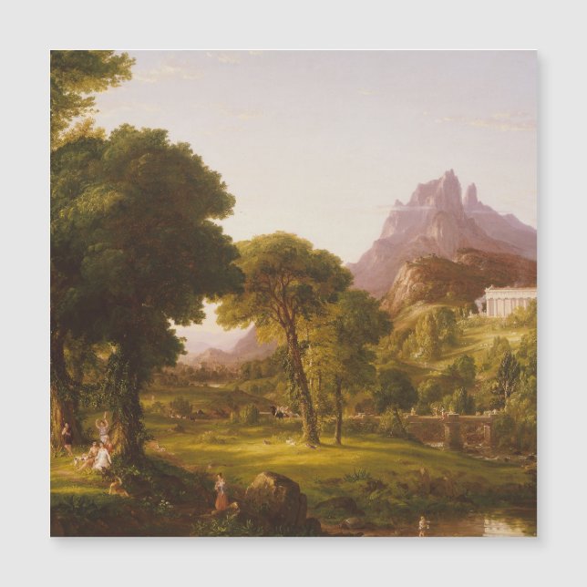 Thomas Cole Dream of Arcadia (Frente)