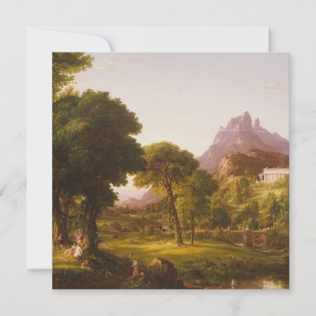 Thomas Cole Dream of Arcadia (Frente)
