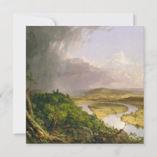 Thomas Cole O Oxbow Rio Connecticut (Frente)