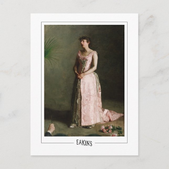 Thomas Eakins #22 - Cartão postal de arte fina (Frente)