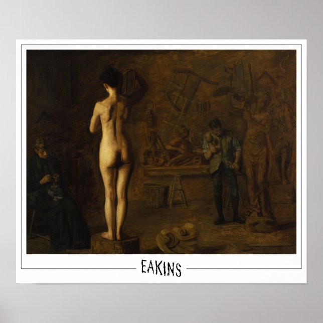 Thomas Eakins Zedign Art Poster nº 1 (Frente)