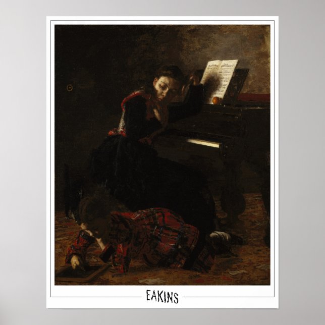 Thomas Eakins Zedign Art Poster nº 19 (Frente)