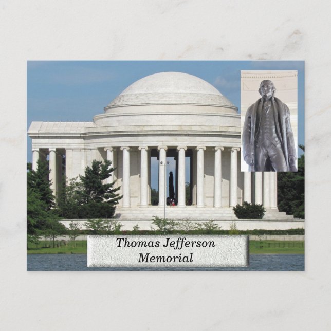 Thomas Jefferson Memorial - cartão postal (Frente)