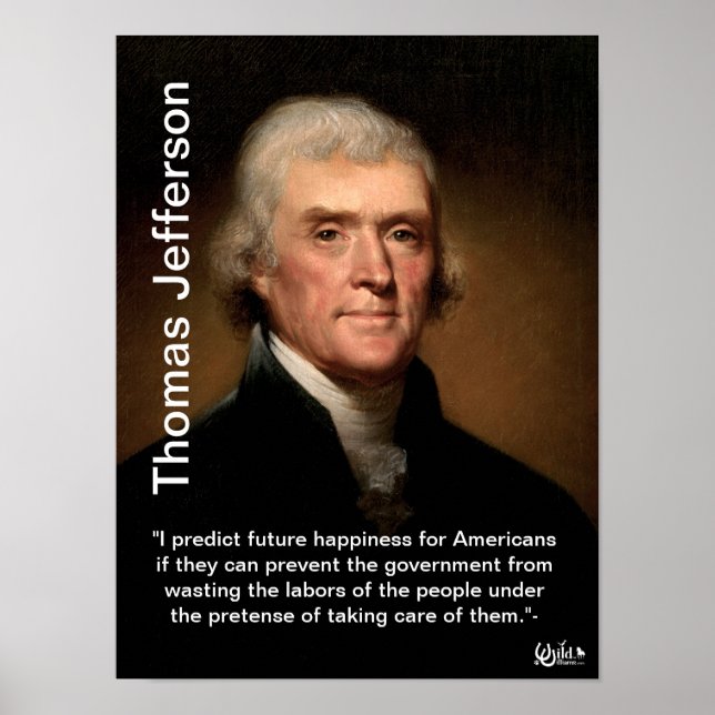Thomas Jefferson Poster (Frente)