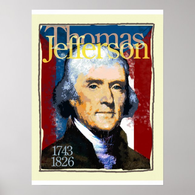 Thomas Jefferson Poster (Frente)