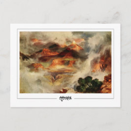 Thomas Moran #12 - Cartão postal de arte fina