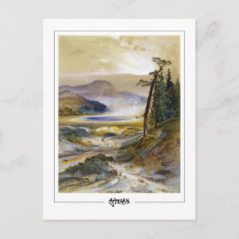 Thomas Moran #4 - Cartão postal de arte fina