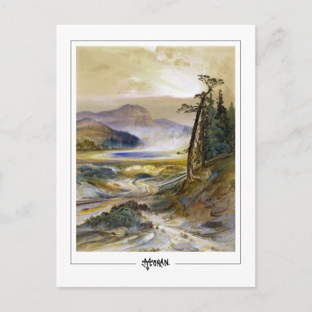 Thomas Moran #4 - Cartão postal de arte fina (Frente)