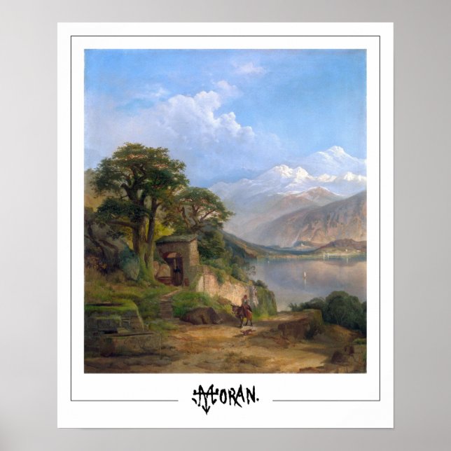 Thomas Moran Zedign Art Poster nº 6 (Frente)