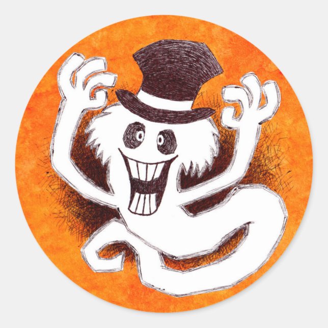 Thomas, o adesivo fantasma (Frente)