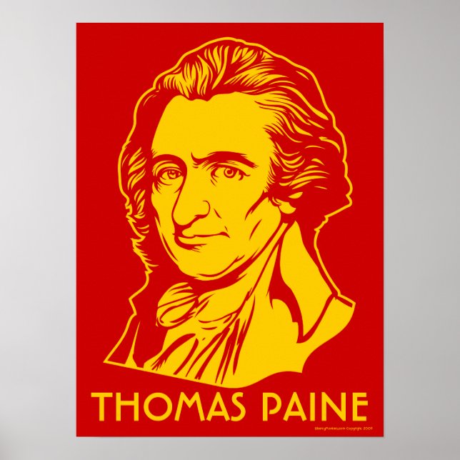 Thomas Paine Impressão (Frente)