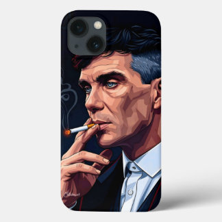 Thomas Shelby: Peaky Blinders Vintage Smoke Art Ca