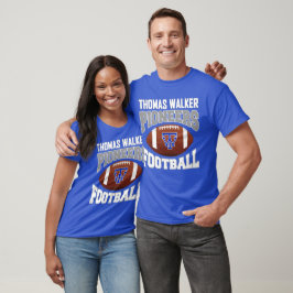 Thomas Walker Pioneers Futebol T-Shirt