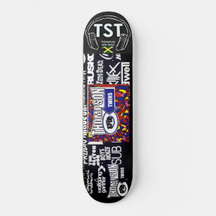 THOMPSON SPIN TWINS OFICIAL skate board
