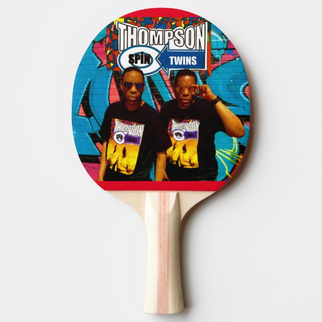 THOMPSON SPIN TWINS Raquete de Ping Pong (Verso)