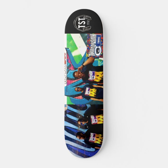 THOMPSON SPIN TWINS SKATEBOARD /JMT USASkateboard (Frente)