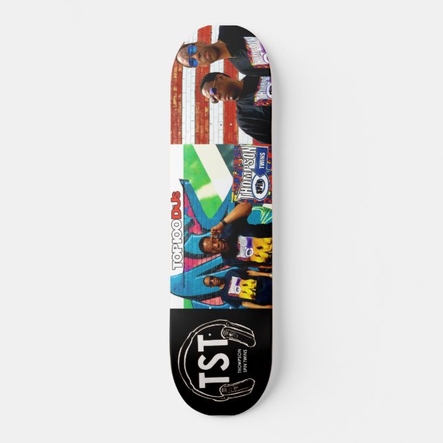 THOMPSON SPIN TWINS SKATEBOARD OFICIAL (Frente)