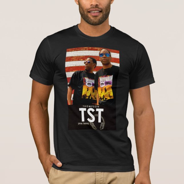 THOMPSON SPIN TWINS TOUR T-Shirt (Frente)