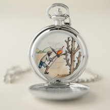 Thorn Rune Pocket Watch ᚦ | Viking anglo-saxônico