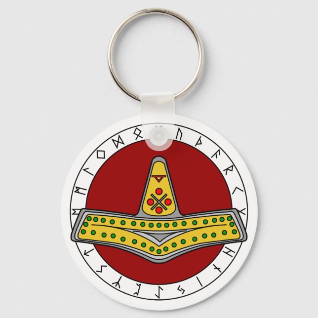 Thor's Hammer Chaveiro (Frente)