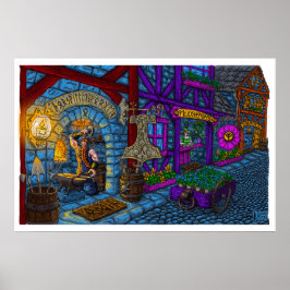 Thorsville Forge Poster