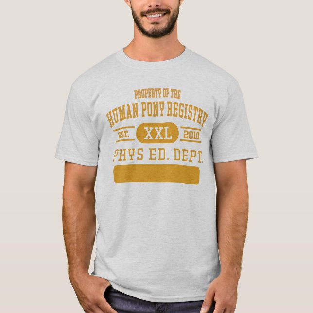 THPR Phys Ed. T-shirt do departamento v2.2 (Frente)