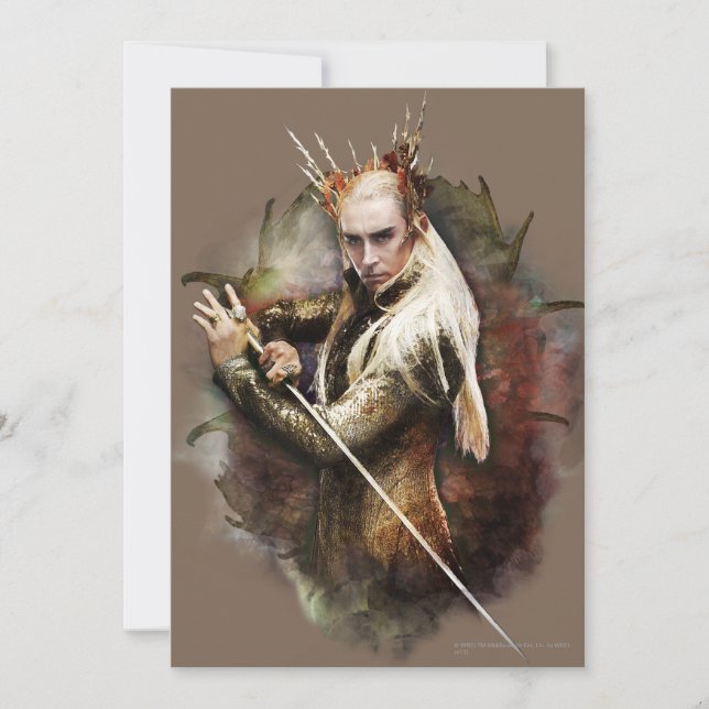Thranduil com Espada (Frente)