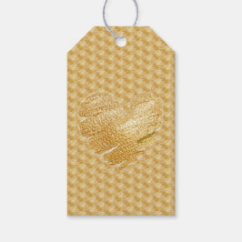 Thread da Etiqueta de Presente Dourada