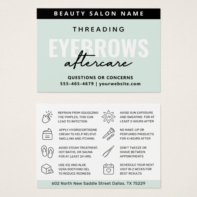 Threading Simples de Sobremesa Moderna depois do a (Frente & Verso)