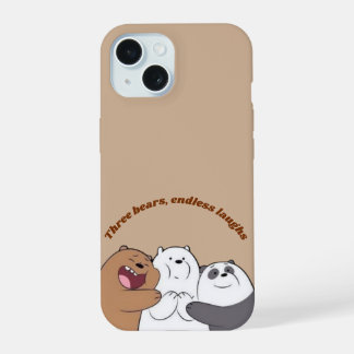 Three Bears Hug Phone Case