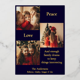 Three Picture Holiday Card