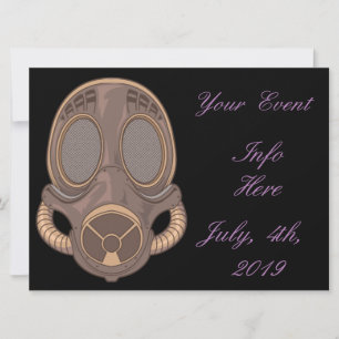 Thunder_Cove da Máscara de Gás Steampunk