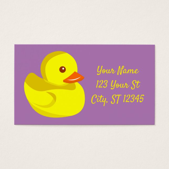 Thunder_Cove de Pato de Borracha em Branco (Frente)