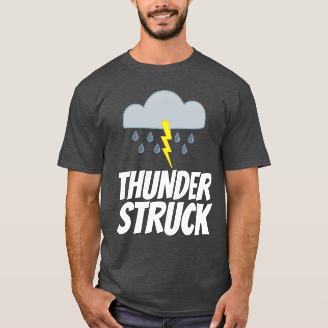 THunder STRUCK Vintage T-shirts (Frente)