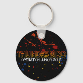 Thunderbird Golf Chaveiro - Splatter QR