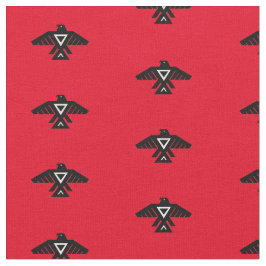 Thunderbird Tecido Vermelho Padrão