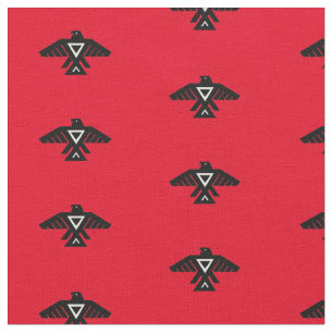 Thunderbird Tecido Vermelho Padrão