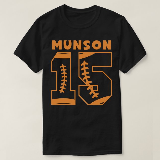 Thurman Munson, a Alma da Camisa de Baseball TShir (Frente do Design)