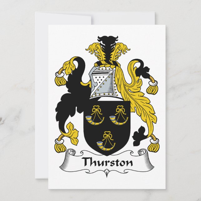 Thurston Family Crest (Frente)