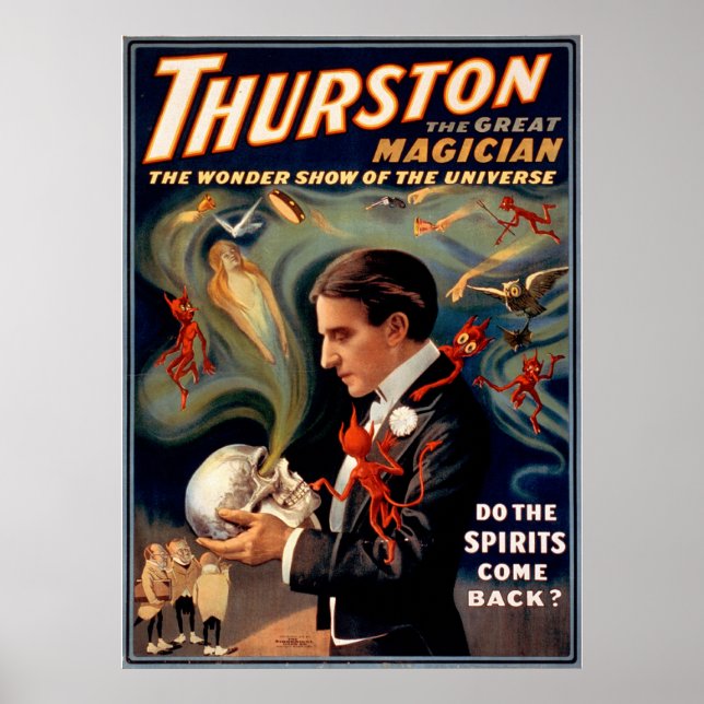 Thurston O Poster de Mágico (Frente)