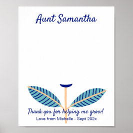 Tia Apreciação, Modelo de Arte de Impressão Manual