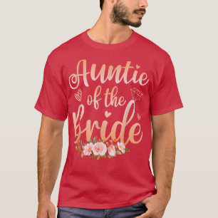 Tia Da Noiva Camisa Engraçada De Chuva De Casament