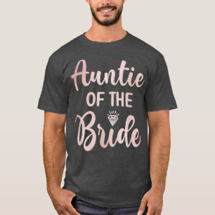 Tia Da Noiva Chuveiro De Noiva Camiseta Dia Do Cas